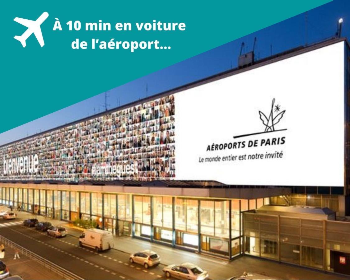 Aerohome - Appart Confort - Aeroport D Orly A Proximite - Parking 아티스 몽스 외부 사진